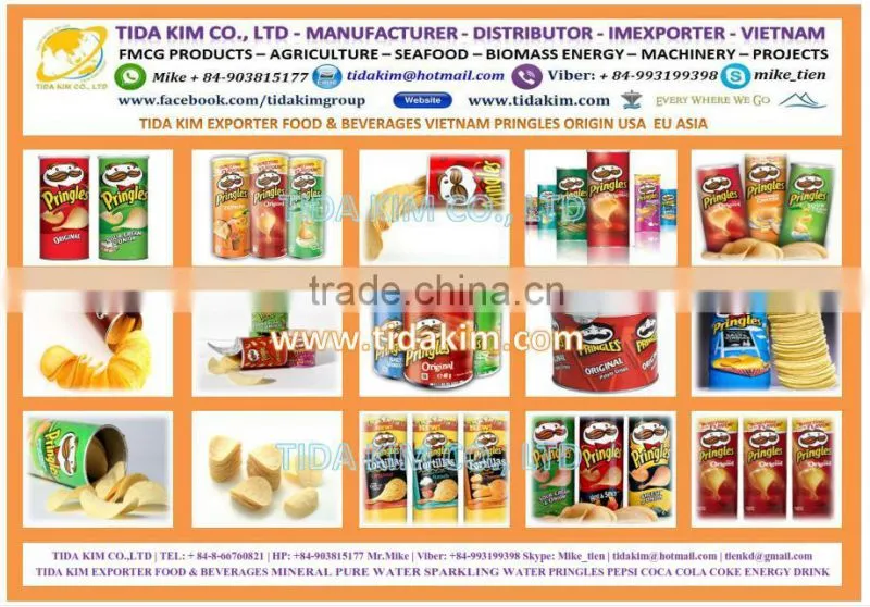 PRINGLES POTATOES - ORANGE STRAWBERRY OREO CHOCOLATE TIDA KIM - COOKIES CREAM FOOD ORIGIN POTATOES PRINGES DISTRIBUTOR