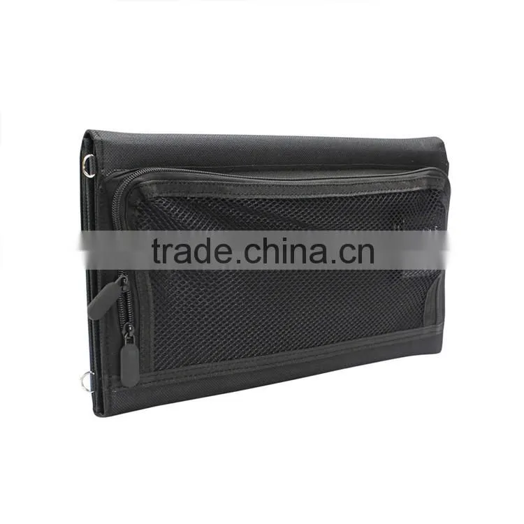 2-USD port 18W foldable solar charger with 23-25% solar conversion best for outdoor fittings