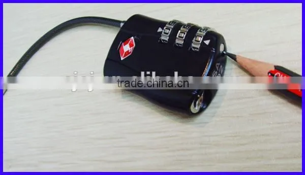 Popular Style Cheap Price Cable TSA lock For Luggage