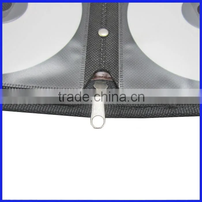 PU Leather Wedding CD DVD Disc Case Holder Box Cover