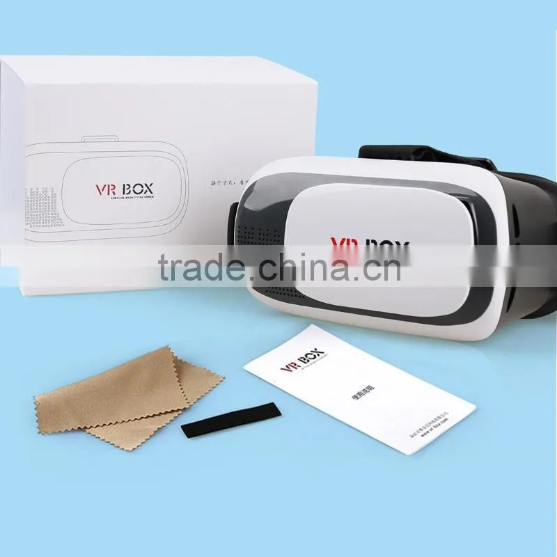Wholesale factory direct selling VR BOX 3D Glasses Virtual Reality Headset for Mobile Phone VR 3d glasses helmet VR