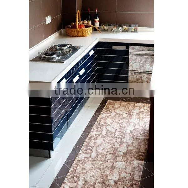 Decorative kitchen floor mat,foam floor carpet