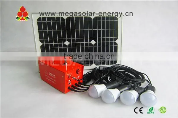 20w Solar power kits for home lighting