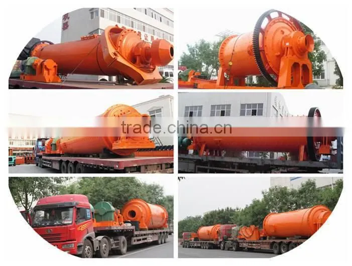 Large Capacity Overflow Type Wet Ball Mill
