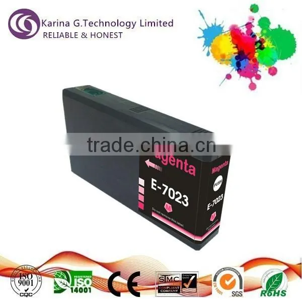T7021 T7022 T7023 T7024 disposable compatible ink cartridges excellent compatible for Epson WP4000/4015DN etc.