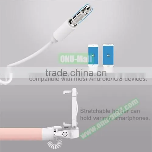 China New Innovative Product Mini Wired Selfie Stick, Pocket Selfie Stick