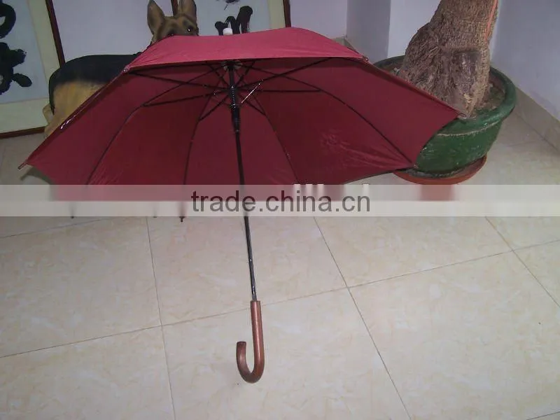 straight wind proof advertising umbrella