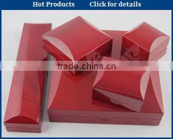 custom wooden packaging set, high quality wood jewelry boxes wholesale,lacquer wooden jewelry gift box