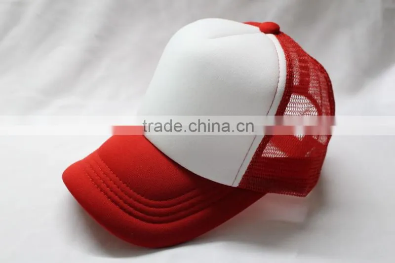 Sample free baby foam and mesh kids trucker cap