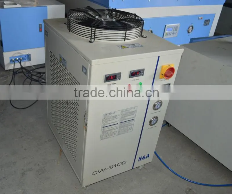 fiber cutting machine with Reycus 500w laser tube friendess head