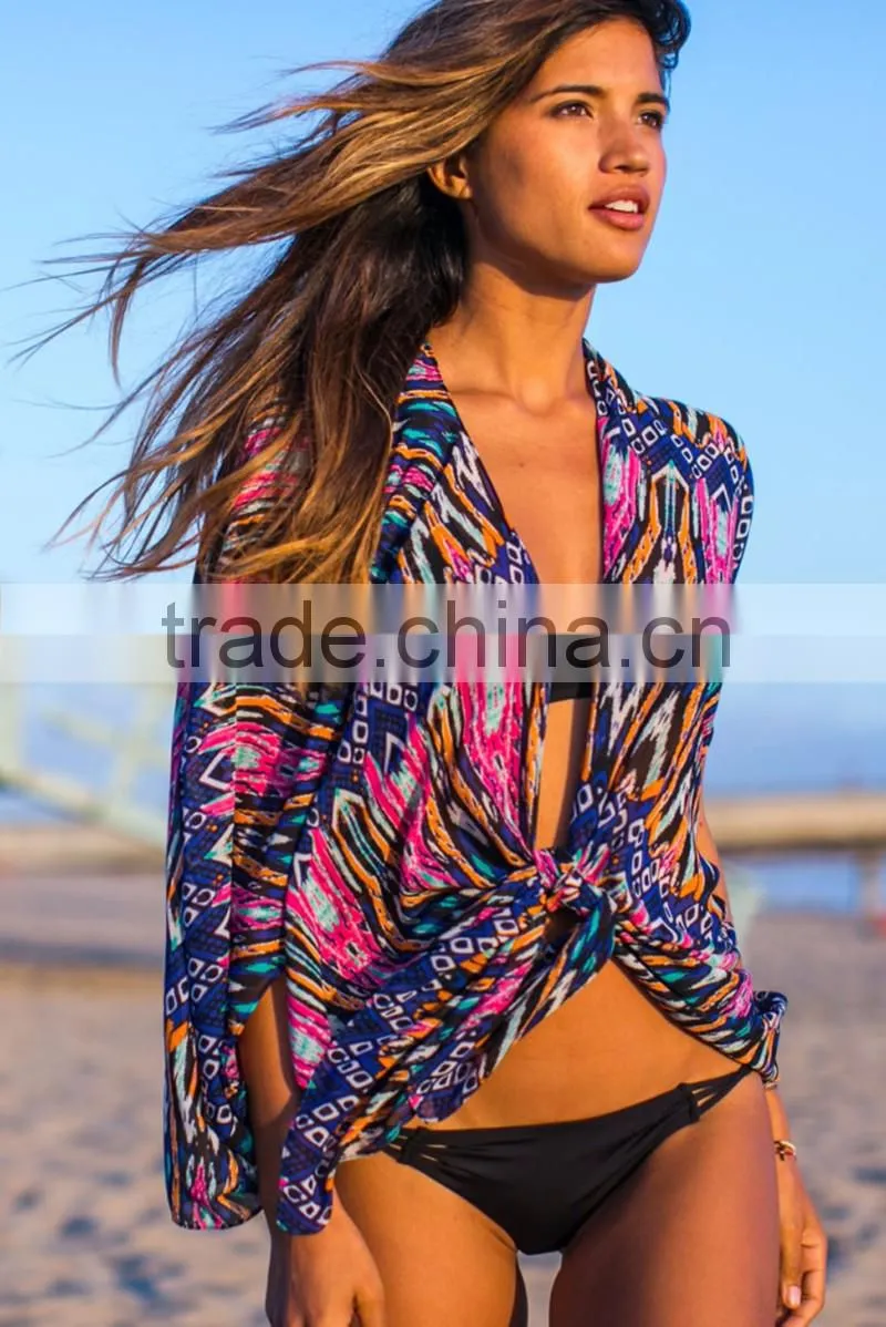 Sexy hot selling summer cover up beach wear dress