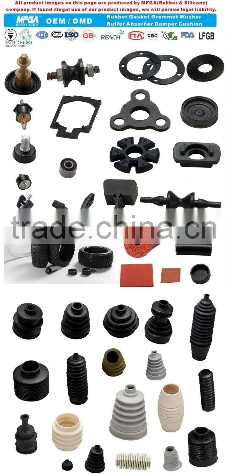 non asbestos rubber gasket/sheet