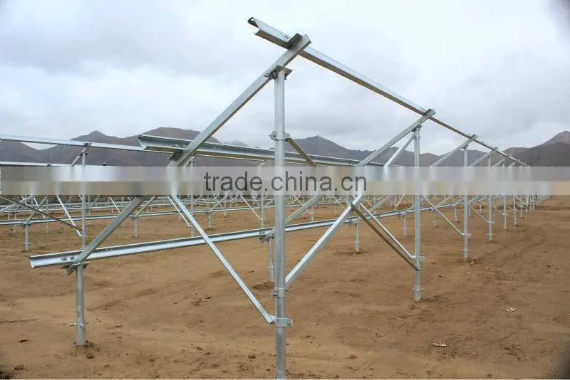 Solar ground screw for solar field panel installation