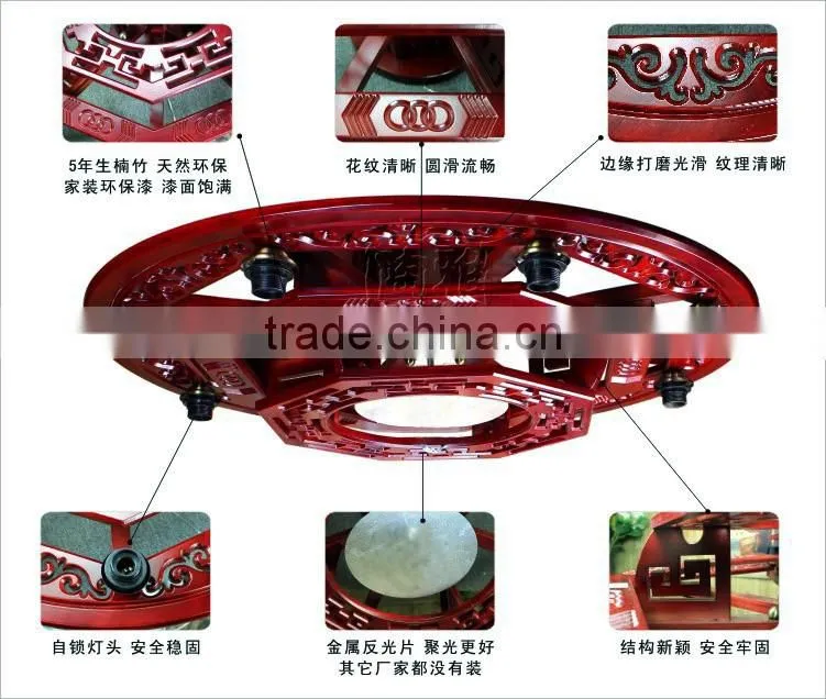 CE ETL UL tray ceiling lighting & special promotion lighting & hospital lobby ceramic bamboo ceiling light