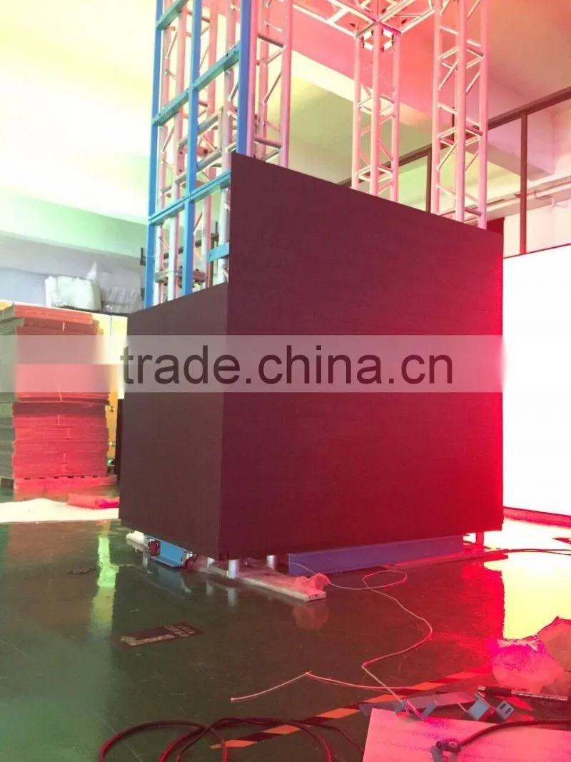 High Resolution P3 Led Cube Display SMD full color indoor led Display for stage/wedding/exhibition/night club