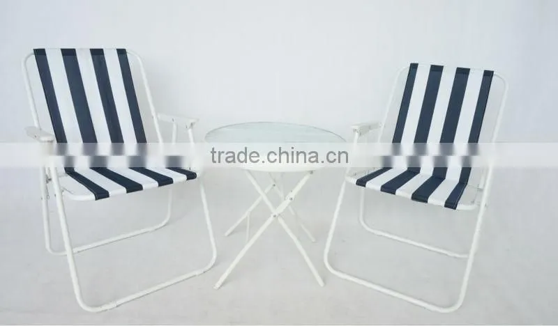 beach folding table and chair set