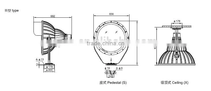 IP65 industry 400w explosion proof floodlight
