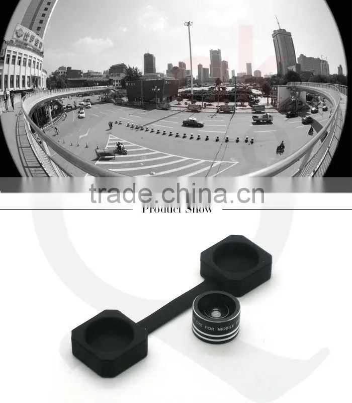 The Smallest Mini 180 Degree Fisheye Lens of The World for iPhone and Other Cellphone
