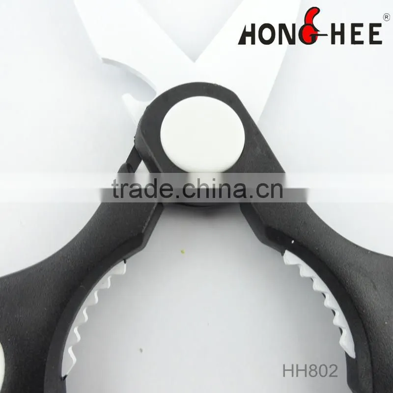 Multi purpose non-stick paint scissors with nut cracker amd can opener
