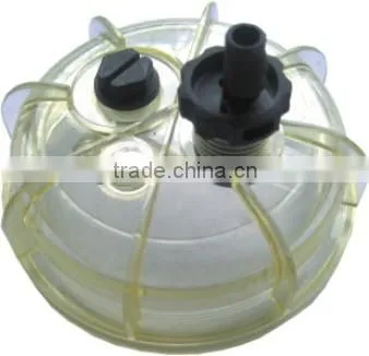 R60T R90T R120T Oil water separator cup, excavator spare parts