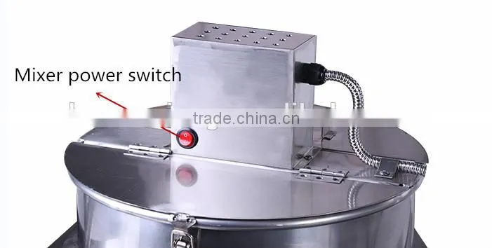 stainless steel ball shape popcorn making machine