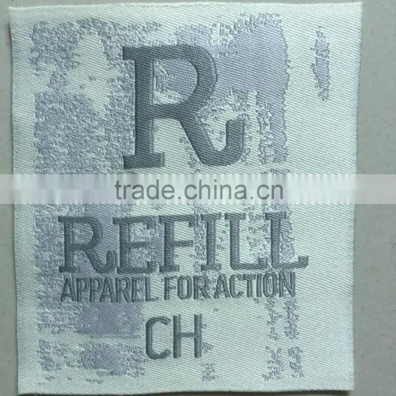 main label for handbags woven clothing label factory sale