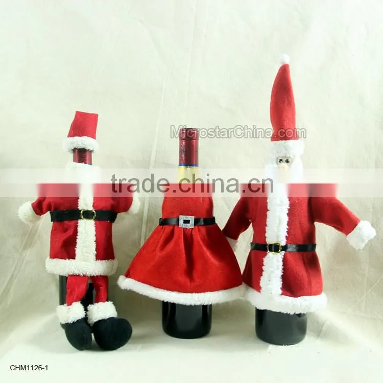 Christmas Ornament Pants Type Wine Bottle Wedding Decoration Party Supplies Gift Bag