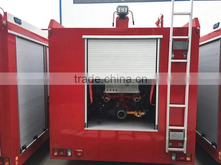 High quality for export 8000L water tank fire fighting truck