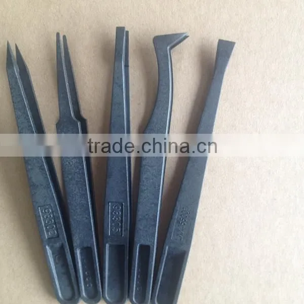 Cleanroom ESD plastic tweezer