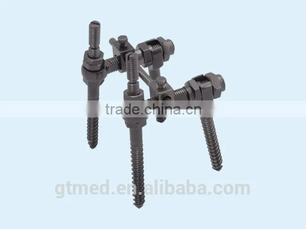 I type Eternal fixation surgical instruments Spinal Implant For Rf Spinal Fixation System