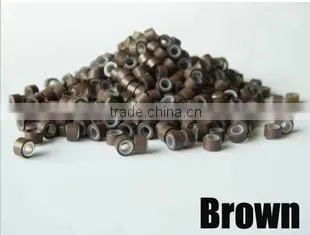 Feather ring micro beads hair extension tool silicone Beads Micro beads Hair Micro Ring Loop Tools 5.0mmx3.0mmx3.0mm