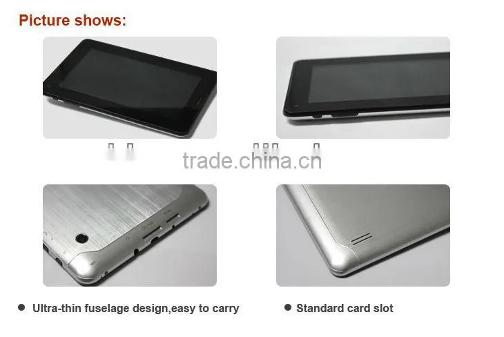 Factory Good Quality cdma sim card tablet pc With 2G Phone Call