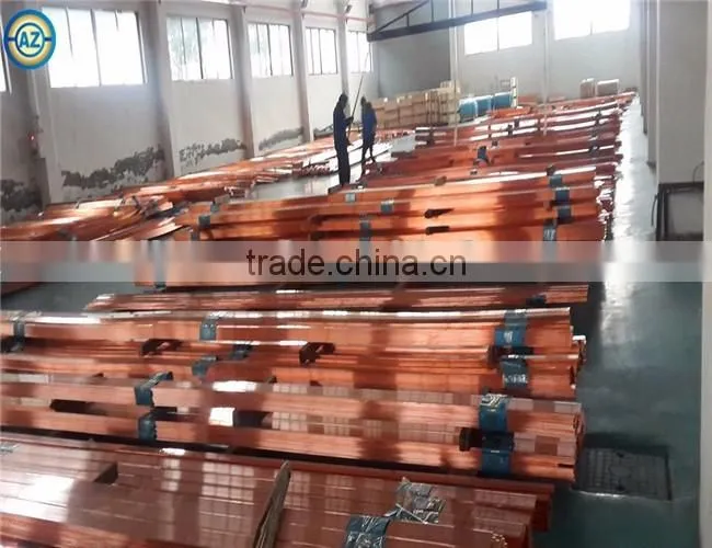 Copper Bus Bar conductor bus bar,15mm thick 40mm width copper flat bar