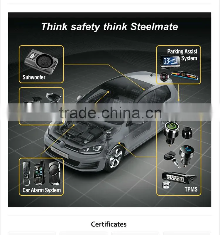 Steelmate PTS410M19 parking sensor, reverse parking sensors, parking assist system