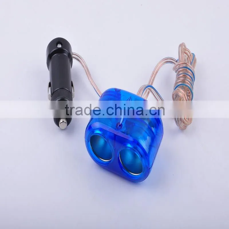 3 Way Toggle Switch Car Cigarette Socket Splitter