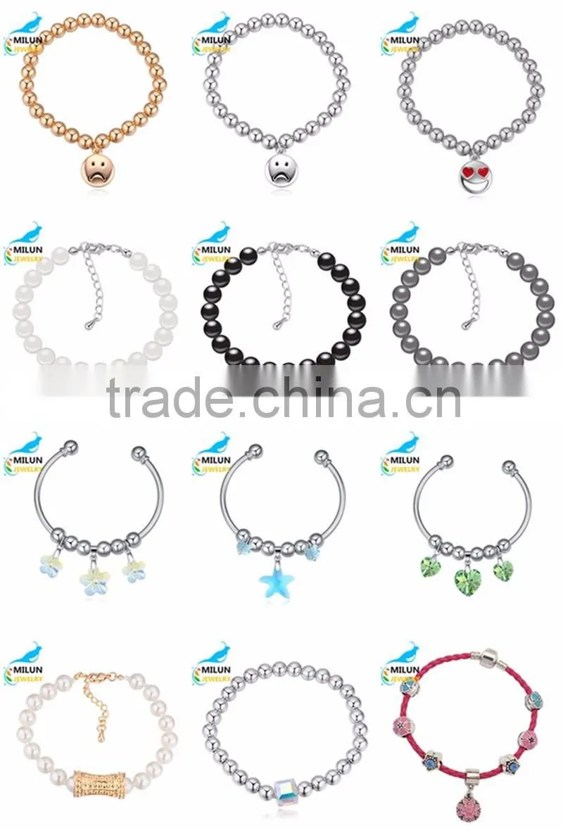 Cheap Simple Fashion Punk Charming Lady Open Cuff Bangle
