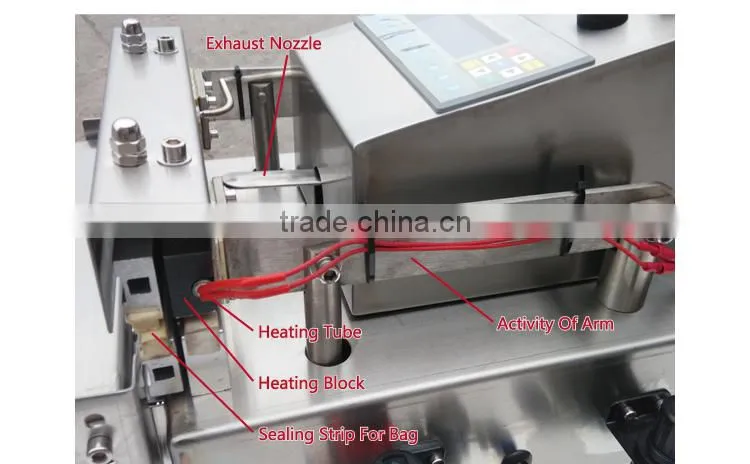 KHP-1 With Gas Filling Mini Small Food Vacuum Packing Machine