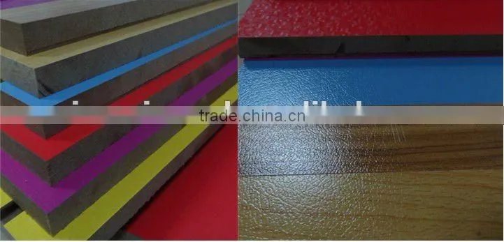 melamine MDF brown melamine faced mdf