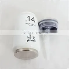 novelty stainless steel water bottles,new design zip top can shape drinking bottles,pop can shape water bottle