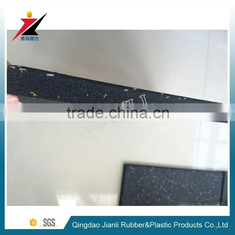 Gold Supplier Gym Rubber Roll Crossfit Rubber Mat with EPDM Fleck