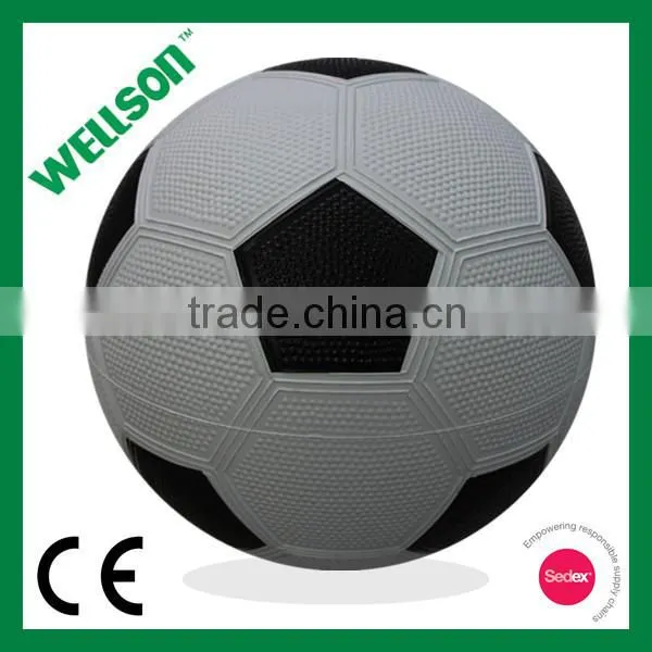 Blank printed rubber football