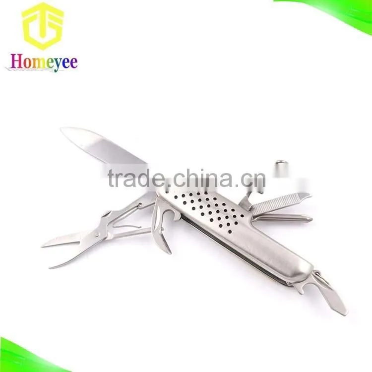 multifunctional outdoor stainless steel camping pocket knife