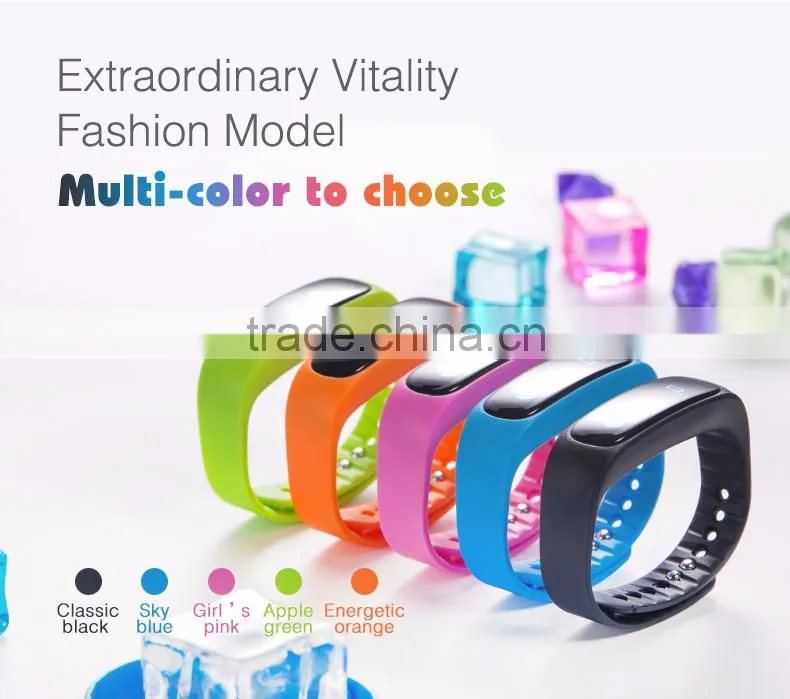 smart sport wristband,smart bracelet E06 bluetooth with OLED Touch Screen Waterproof IP67 bluetooth vibrating bracelet