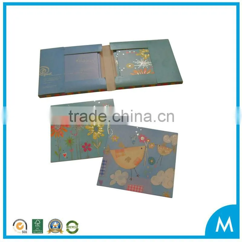 High Printing Quality Thank you card/ wedding invitation card