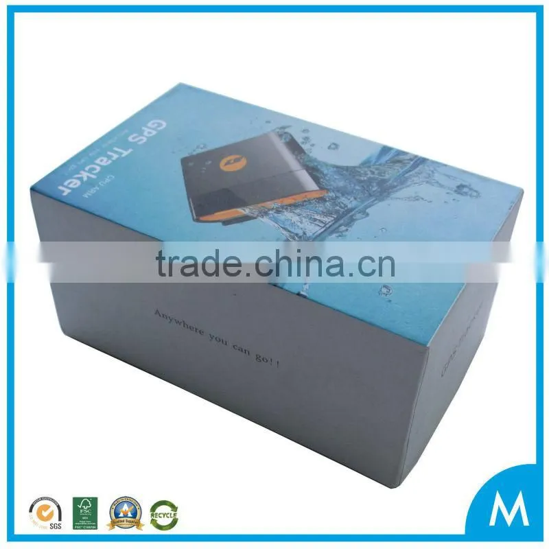 GPS tracker lid and base packing box high quality custom design