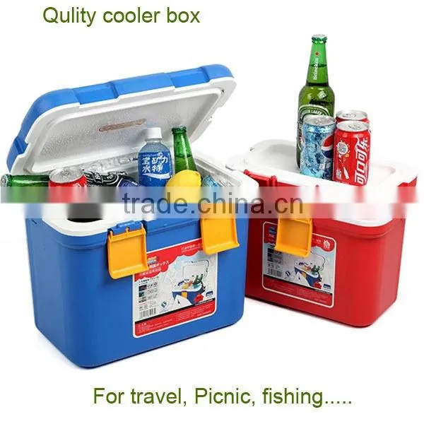 5/7/10/15/20/28L promotion wholesale plastic car cooler box