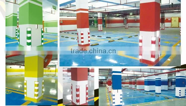 Patented anti-crush wall and corner guards with reflecitve