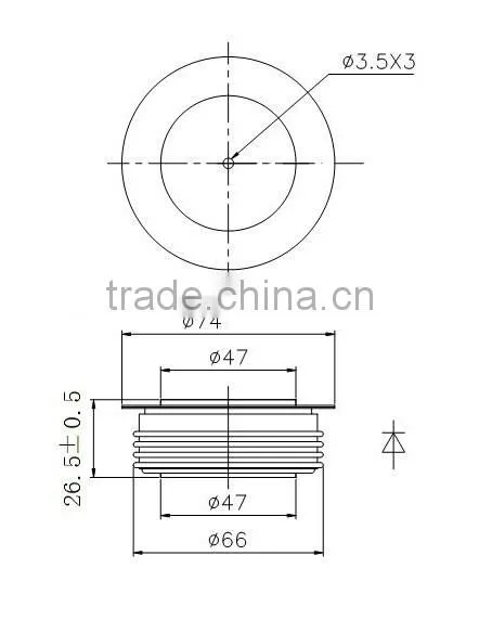 rectifier diode ZP2000(1600-2300V)