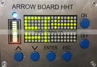 Trailer mounted LED Arrow Board