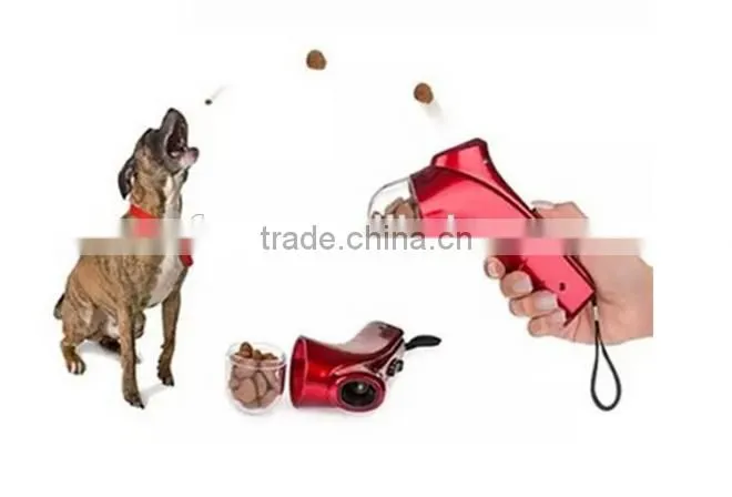 Pet training products / dog food treat training launcher / Pet Treat Snack Launcher